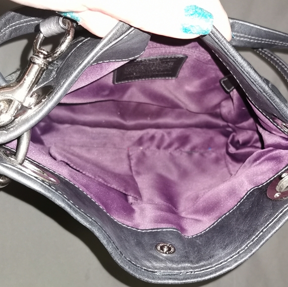 Black Coach Bag - Picture 3 of 4